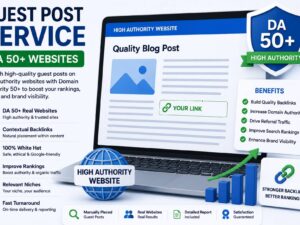 Guest Post Service (DA 50+)