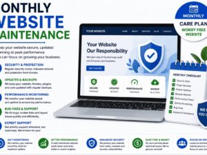 Monthly Website Maintenance