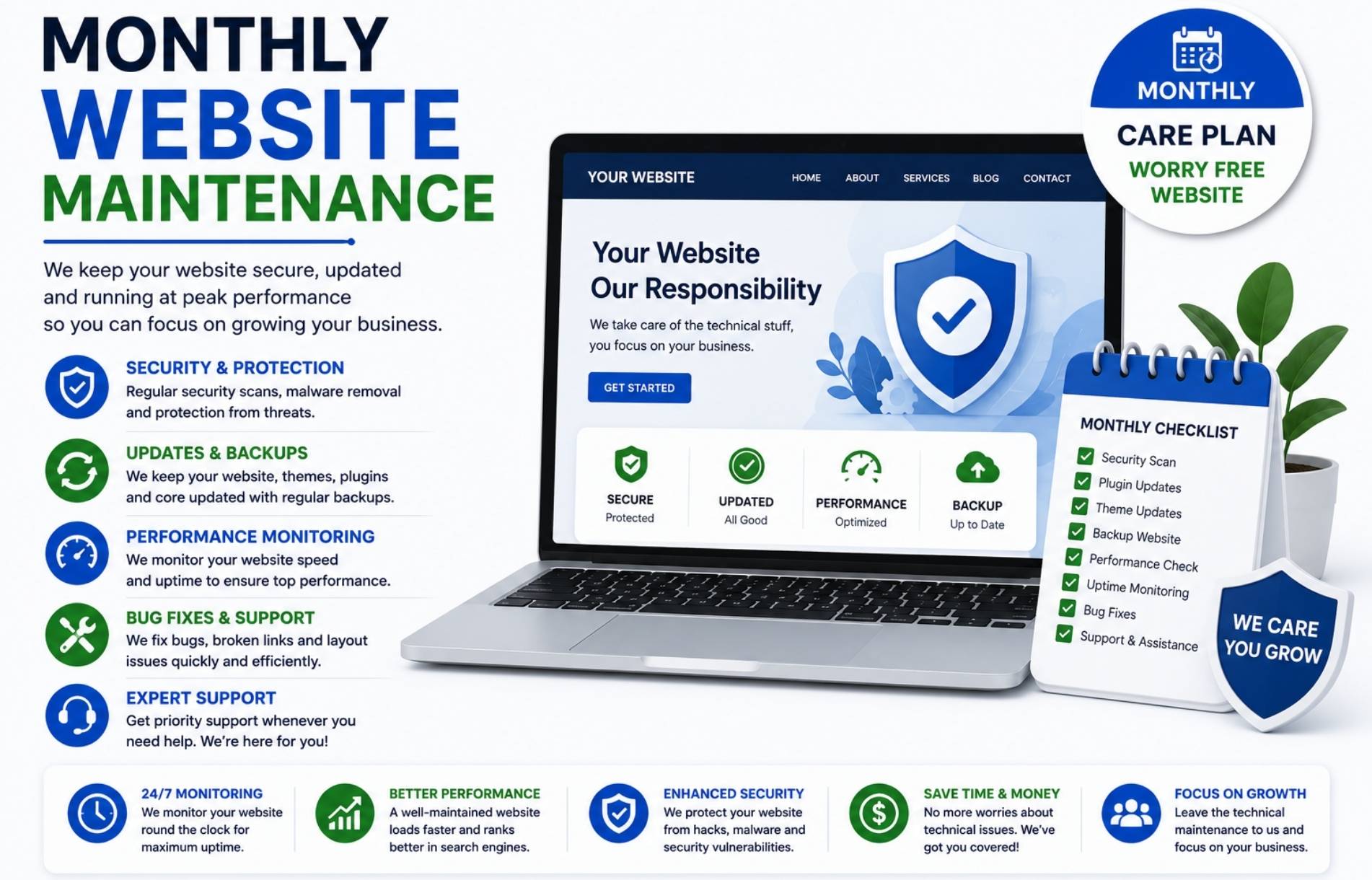 Monthly Website Maintenance