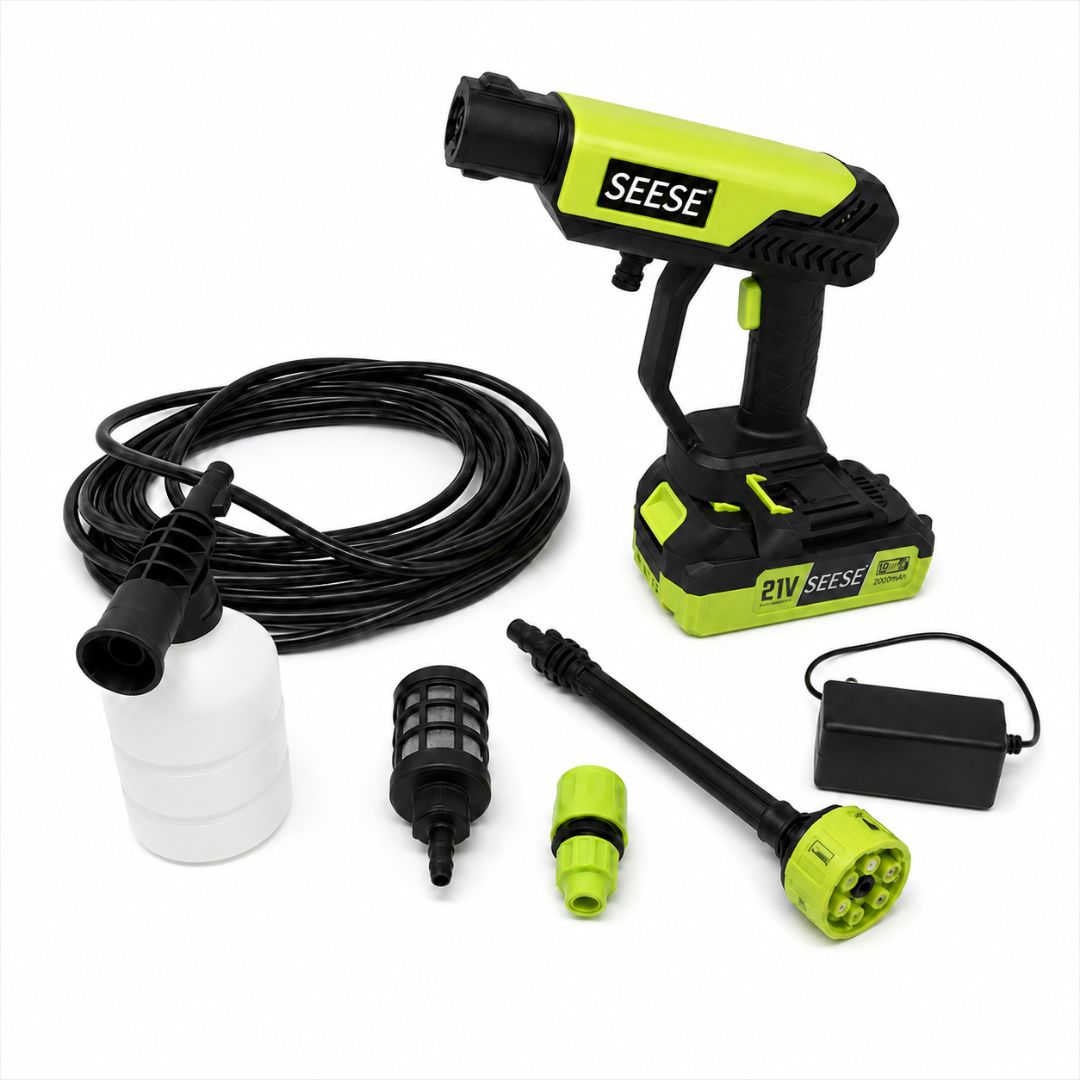 SEESE 21V Cordless Pressure Washer Kit